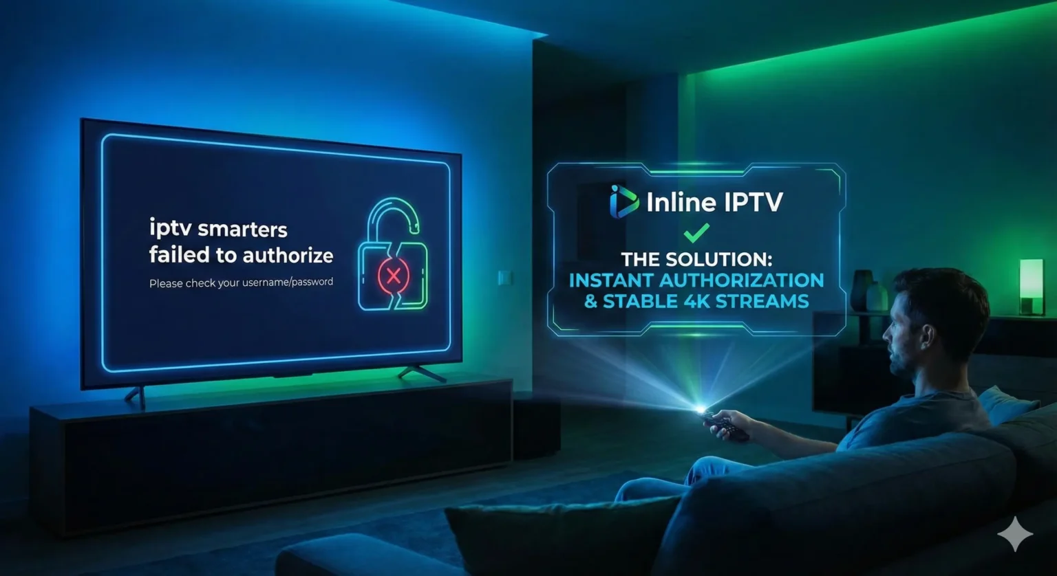 IPTV Smarters Failed to Authorize: How to Fix This Common Error and Stream Smoothly