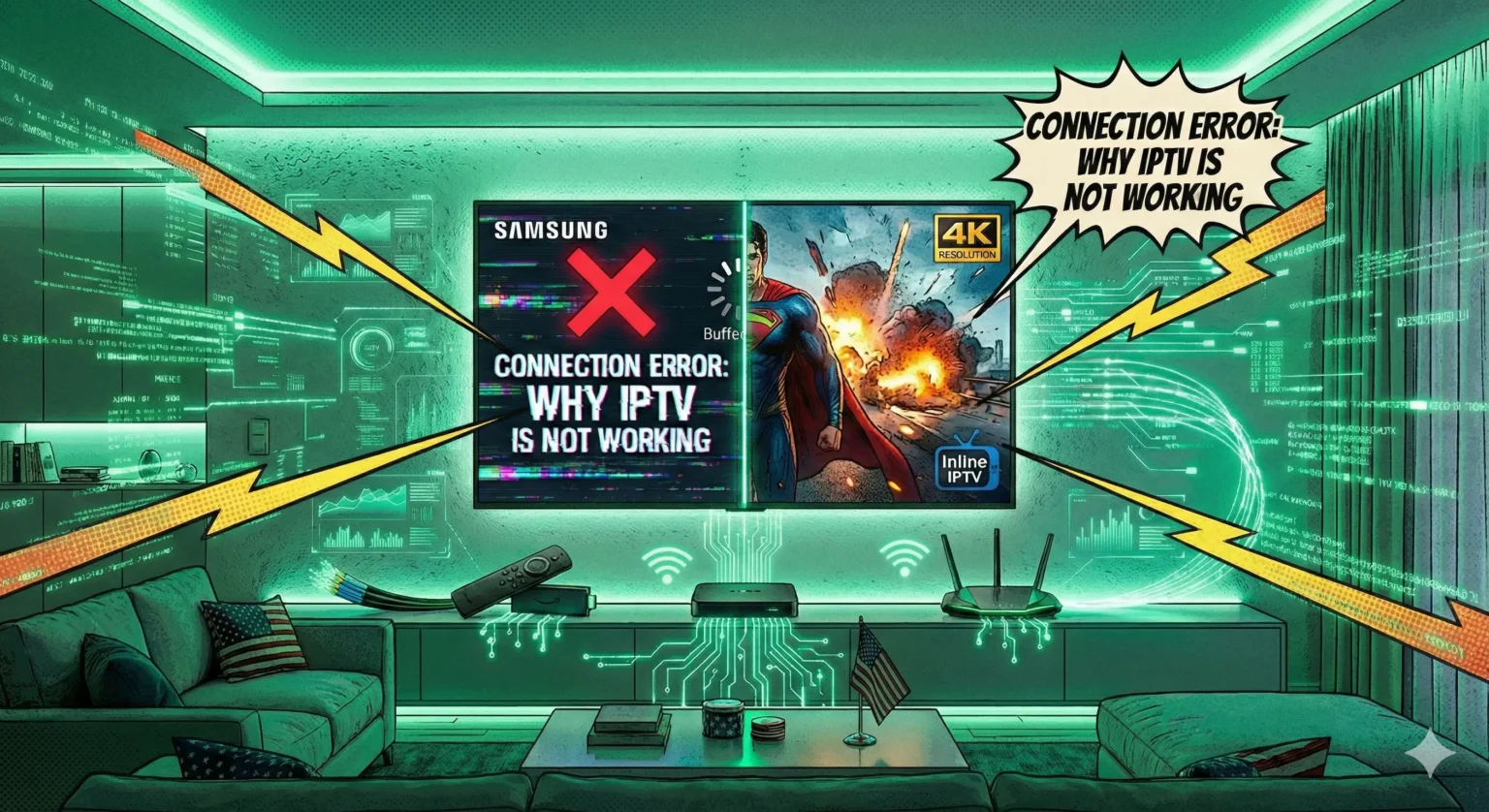 Why IPTV Is Not Working on Samsung TV: Troubleshooting and Fixes for 2026