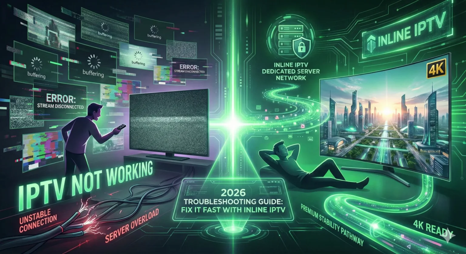 IPTV Not Working? Complete 2026 Troubleshooting Guide for Smooth Streaming